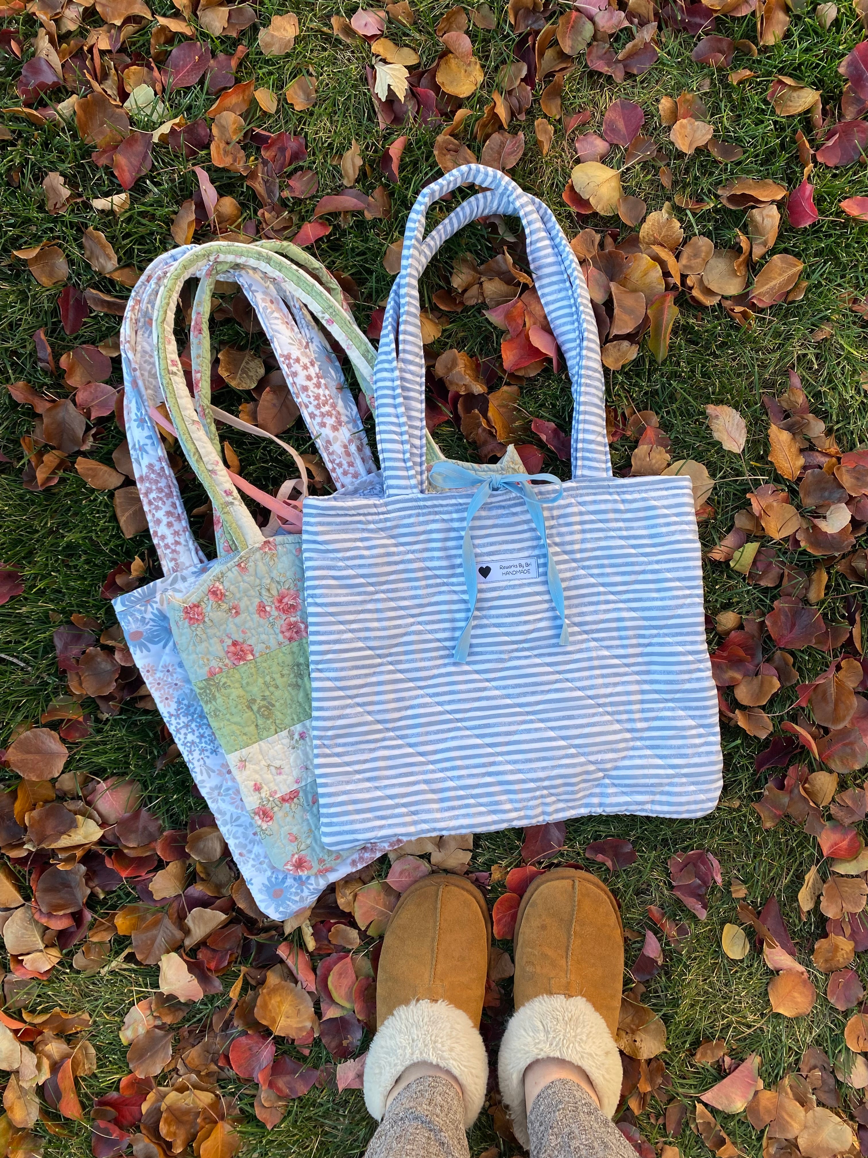 Quilted tote