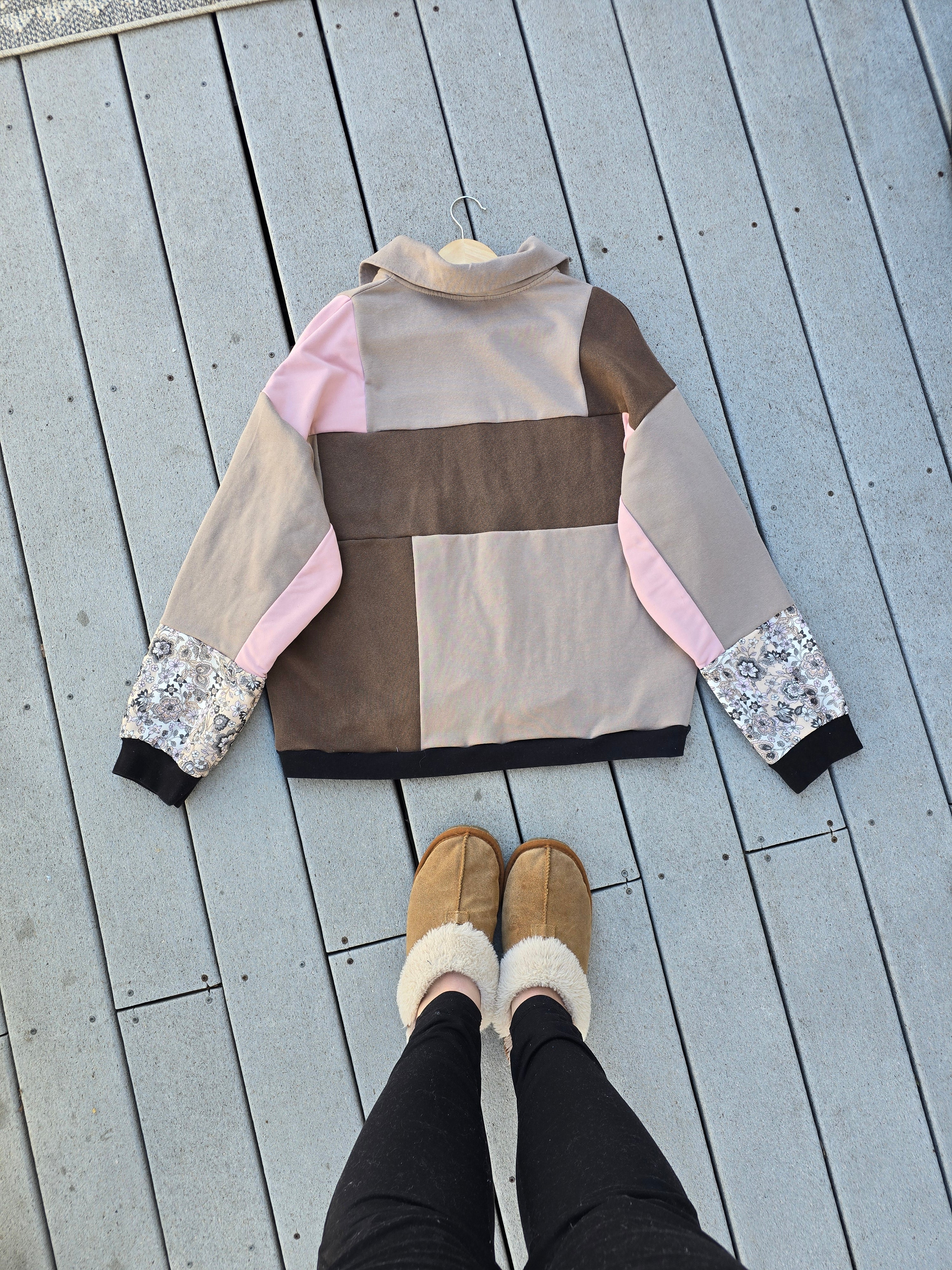 Wildflower Woods Patchwork Hoodie (XL)