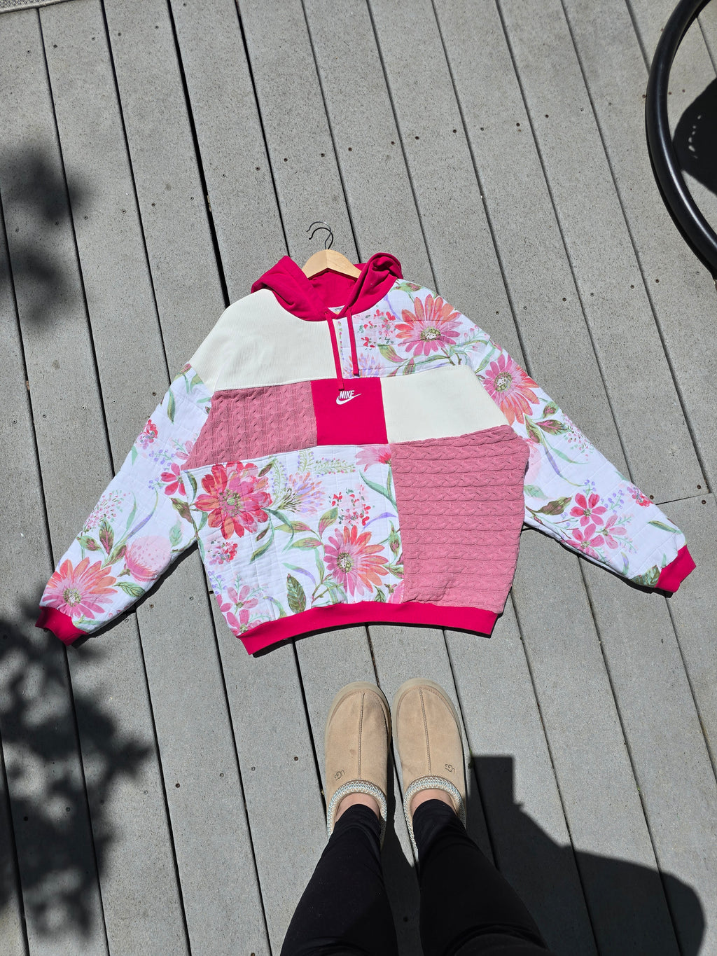 Daisy Daydream Patchwork Hoodie (XL/XXL)