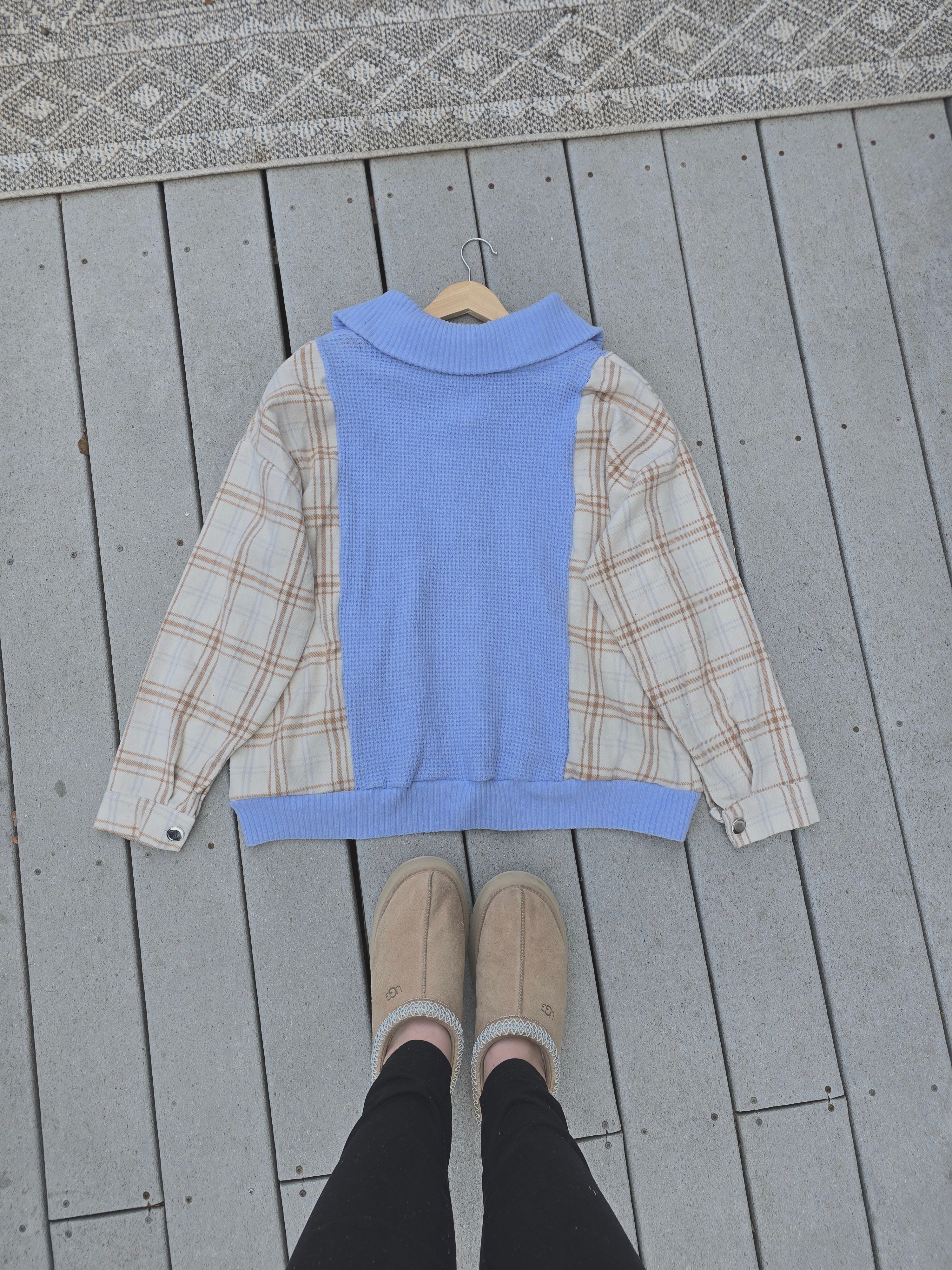 Blueberry Muffin Quarter Zip (XL)