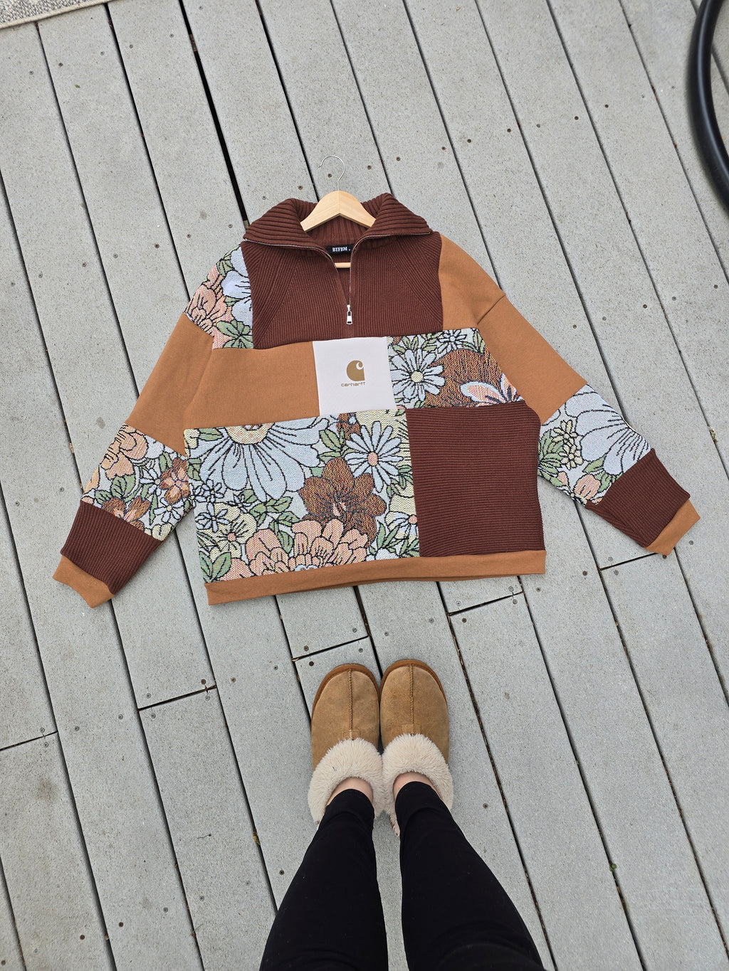 Daisy Daydream Quarter Zip (L)