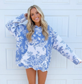 Coastal Garden Quilted Hoodie (XL)