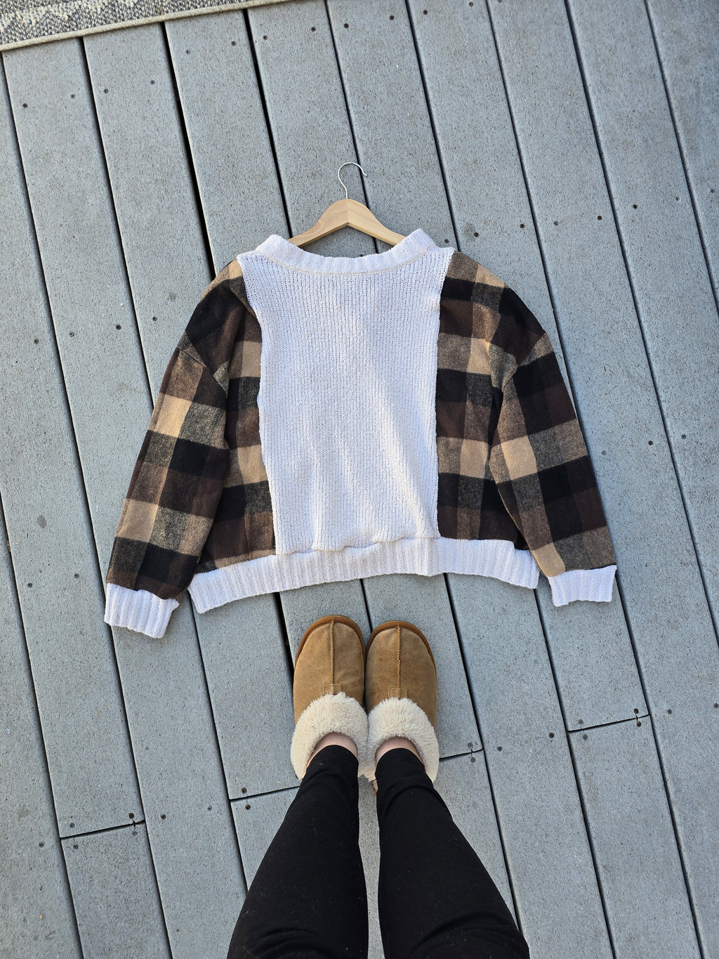 Caramel Brownie Button Up (XL)