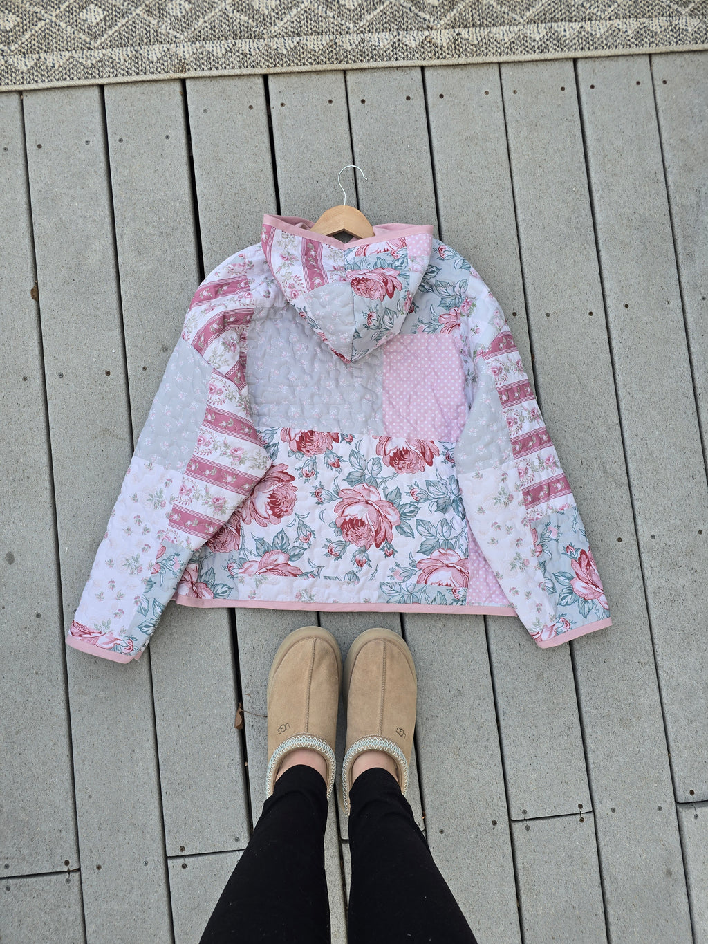 Primrose Quilted Hoodie (XL)