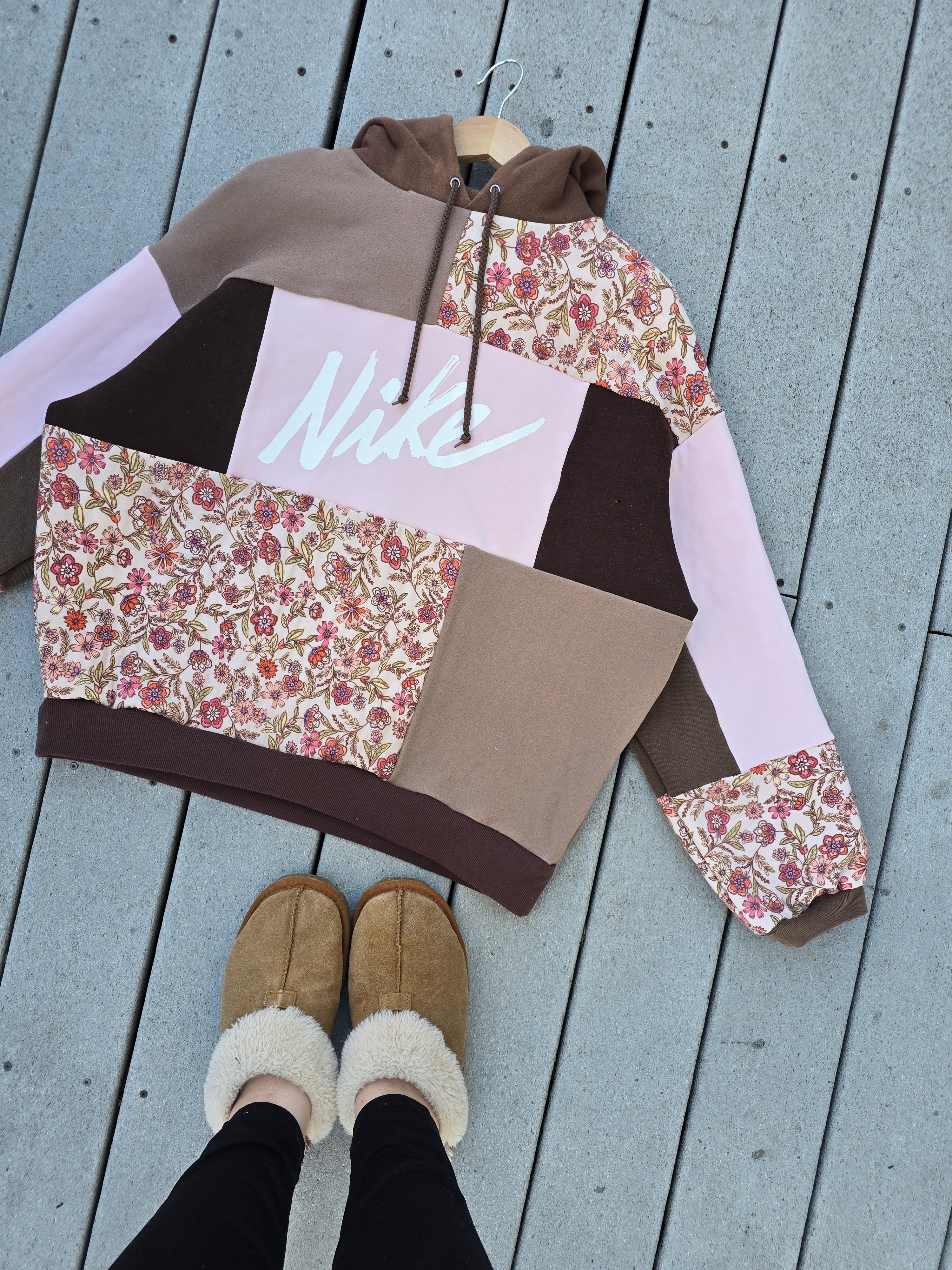Wild Daisies Patchwork Hoodie (XL)