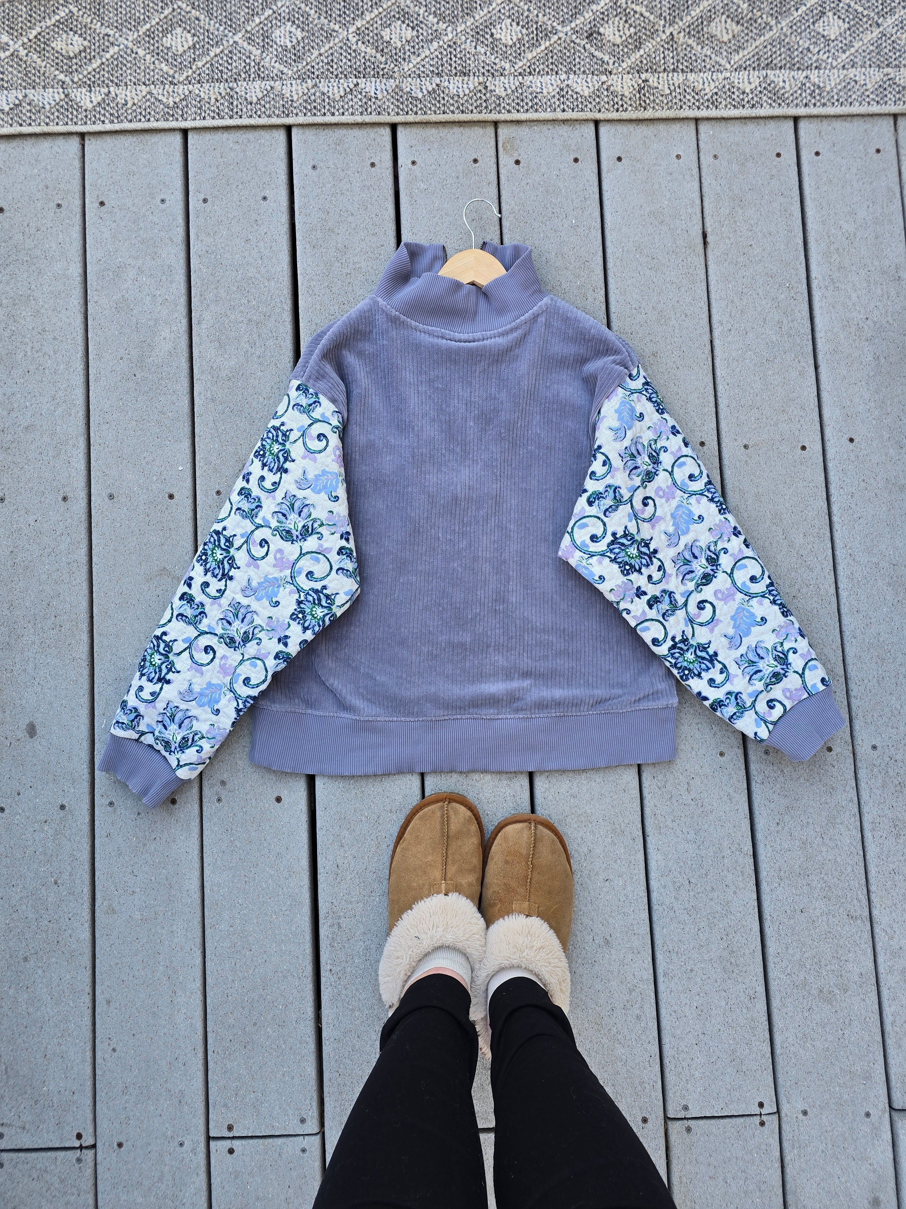 Lavender Haze Quilted Rework (XL)