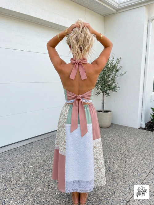 CUSTOM Patchwork matching set ✨️