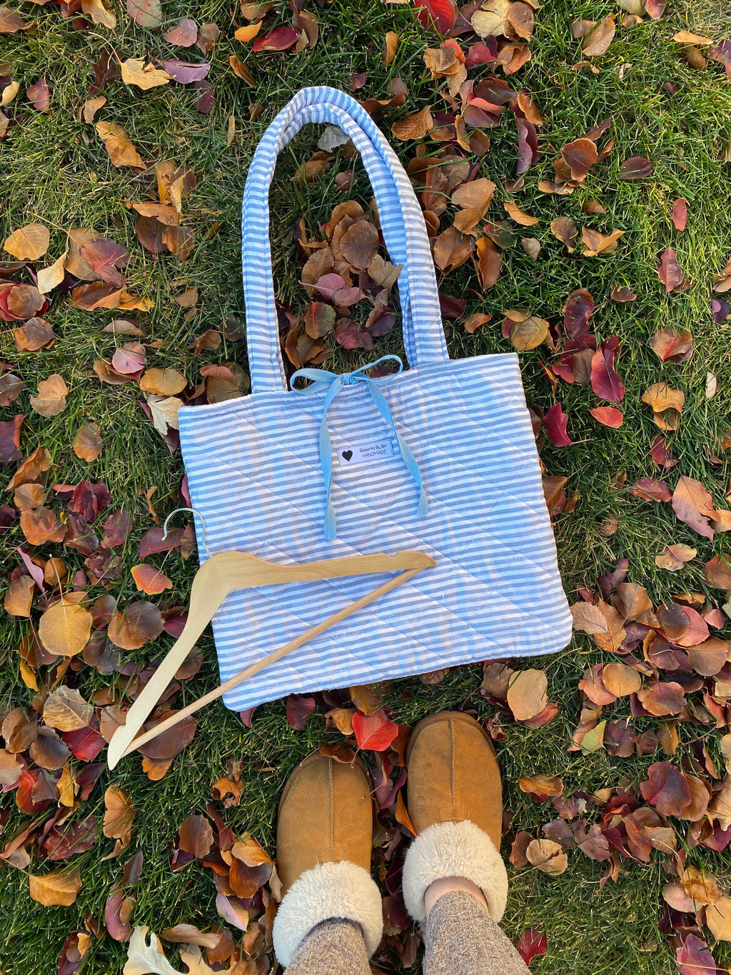 Quilted Bow Tote Bag 🎀✨️