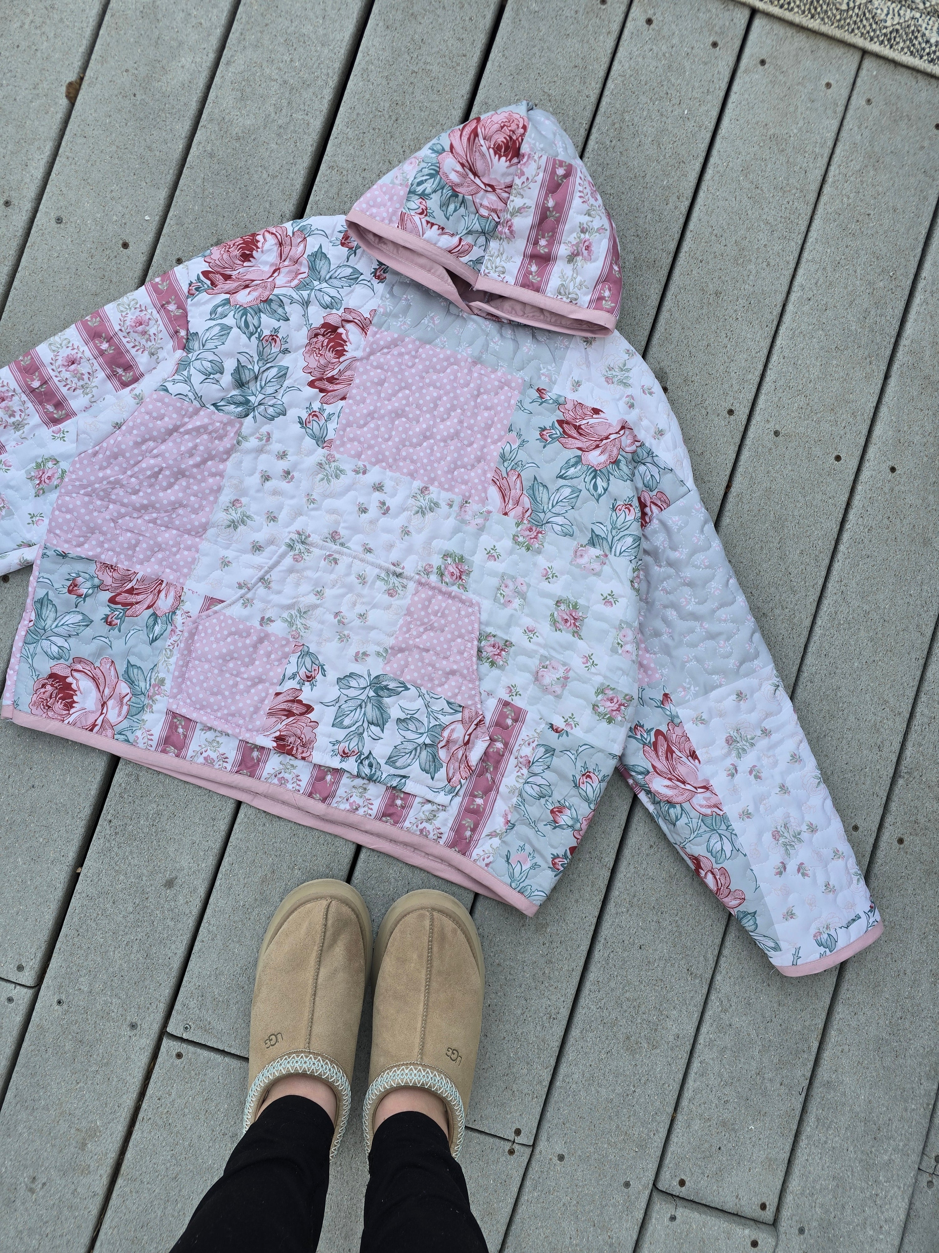 Primrose Quilted Hoodie (XL)