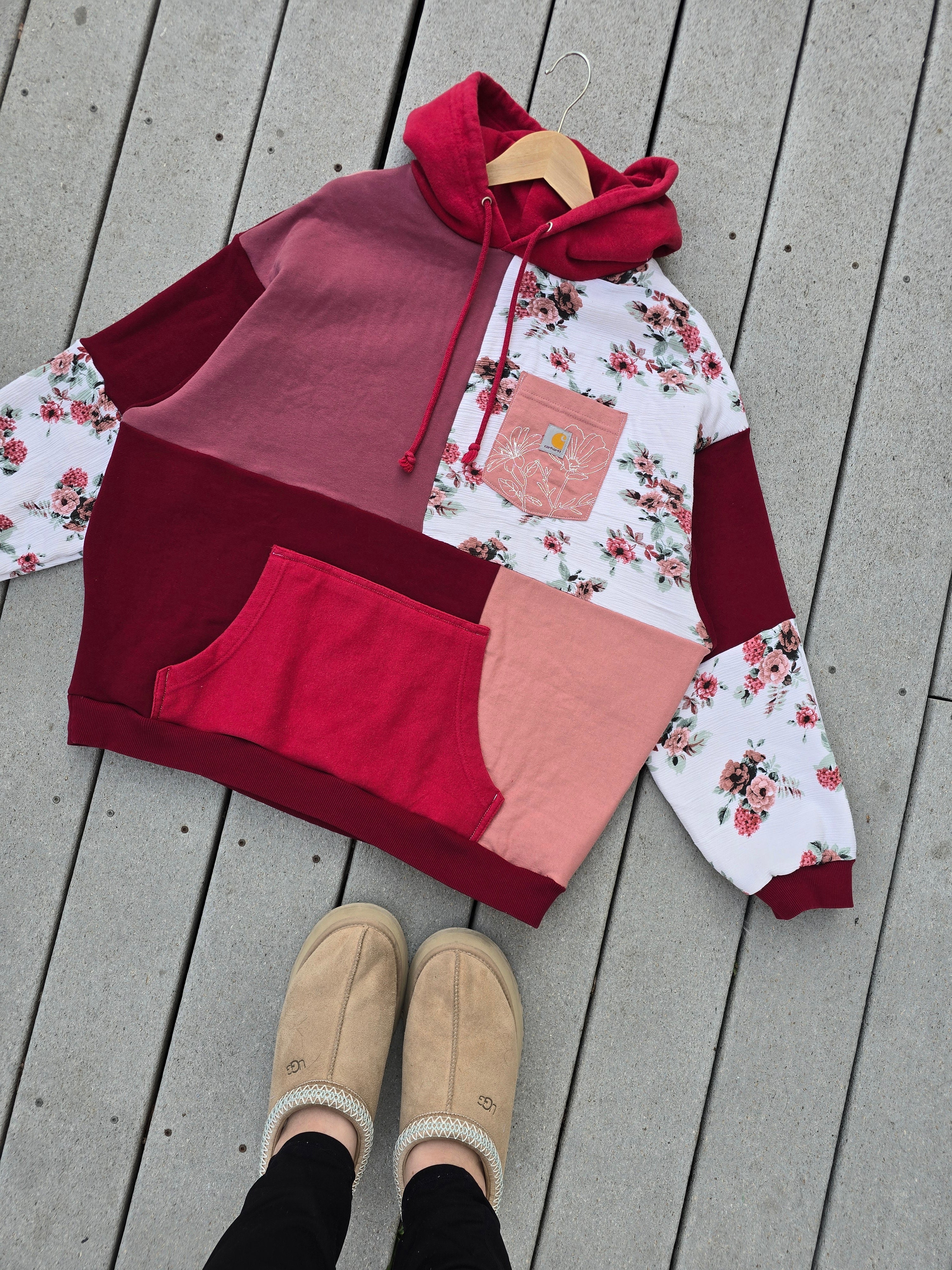 Scarlett Rose Patchwork Hoodie (XL)