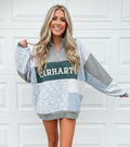 Sage & Wildflowers Patchwork Hoodie (XL)
