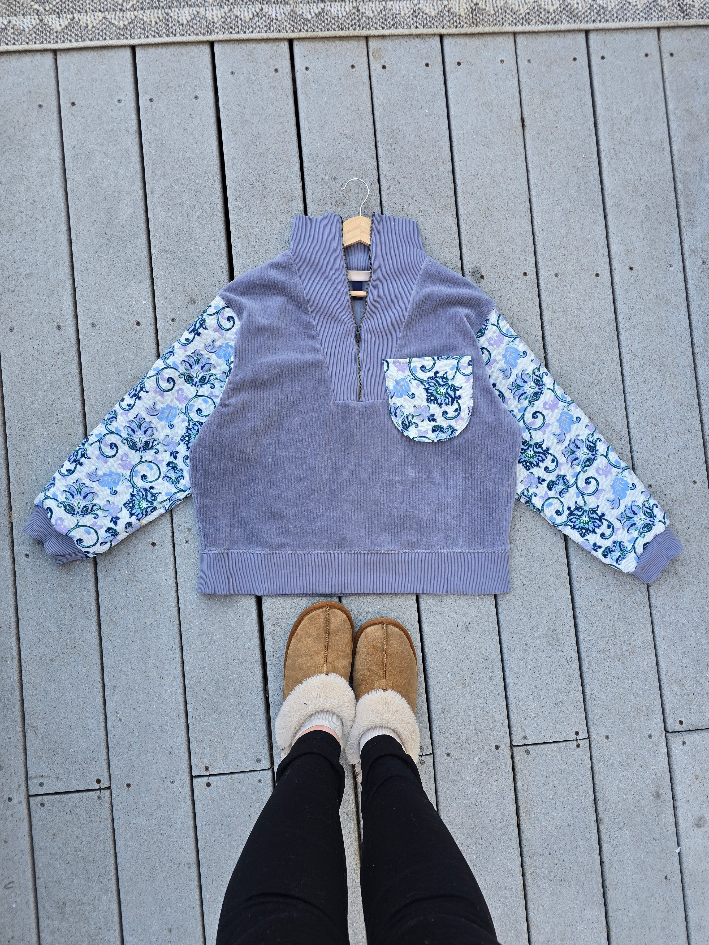 Lavender Haze Quilted Rework (XL)