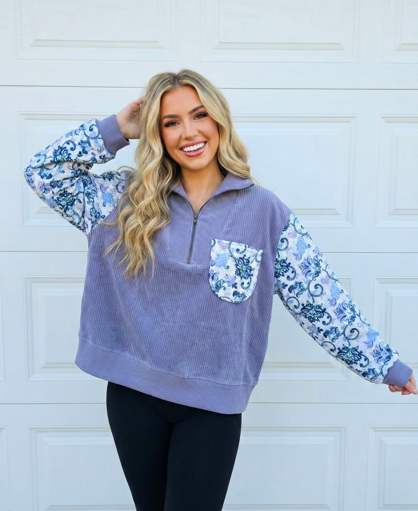 Lavender Haze Quilted Rework (XL)