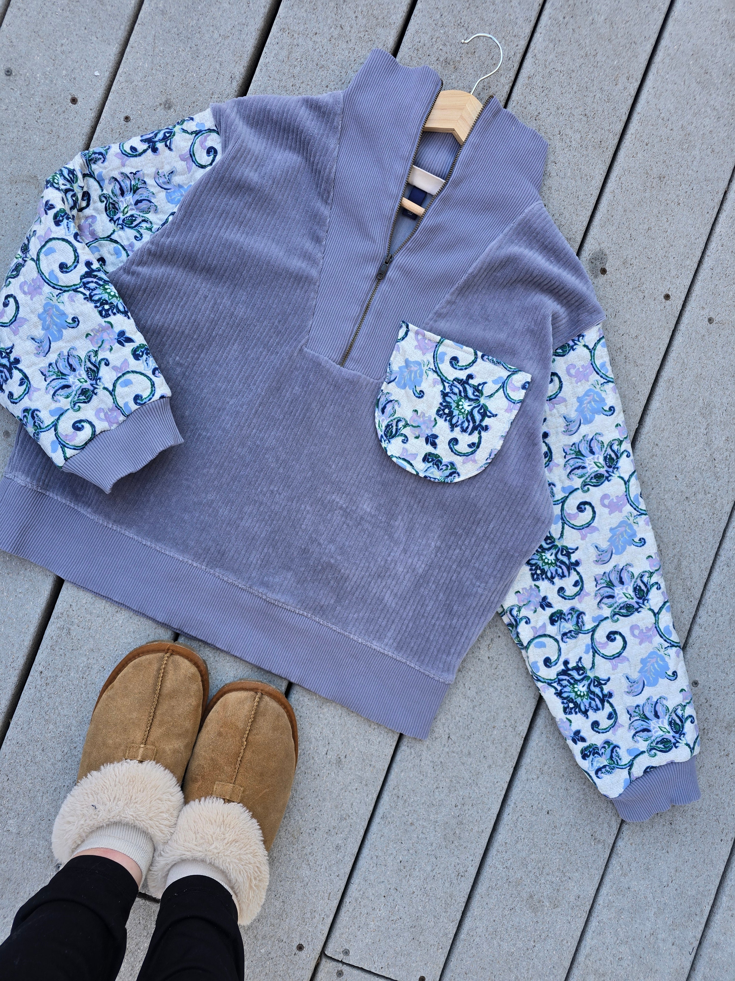 Lavender Haze Quilted Rework (XL)